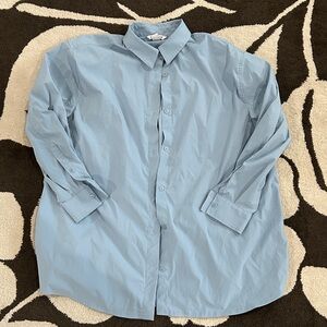 Athleta Ladies Oversized Blouse Large in good preowned condition.